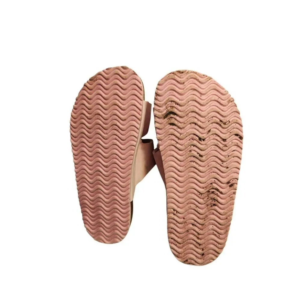 Lily and Dan pink footbed sandals, Size 13/1